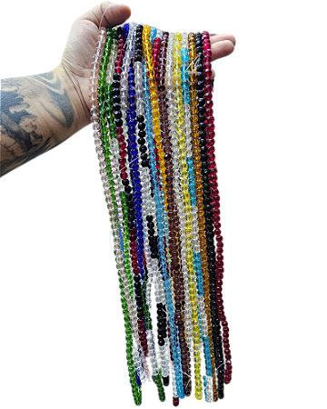 Guia De Cristal 8mm - Diversas cores