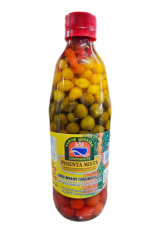 Pimenta Mista 480g - Sabor Mineiro