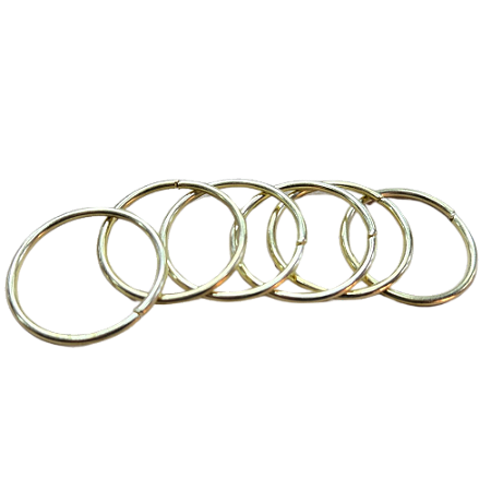 Ide Grande (8cm) Dourado Para Iba - Unidade