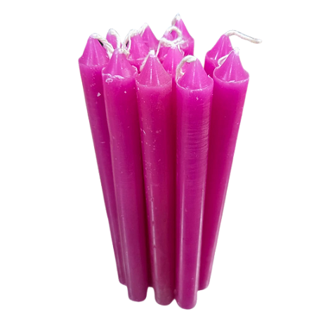 Vela Palito Comum Magenta - 1 Kg