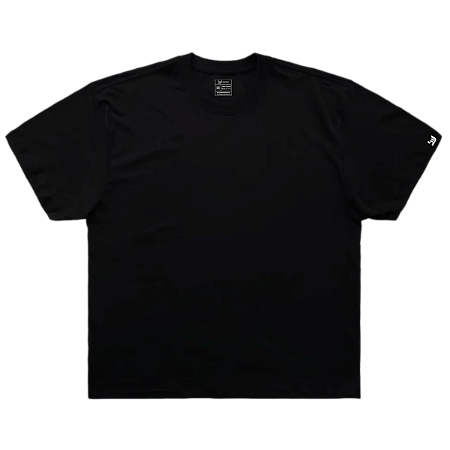 Camiseta Oversized Preto 100% Algodão Premium