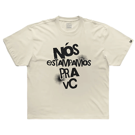 Camiseta Oversized Personalizada Off-White
