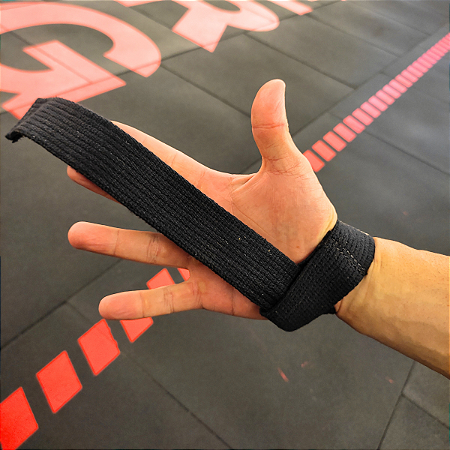 Strap Musculação Super Fita Reforçado Grip Hand Forte Par