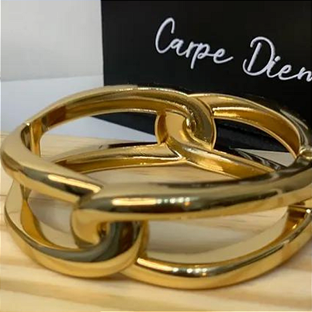 Bracelete Cléo Dourado