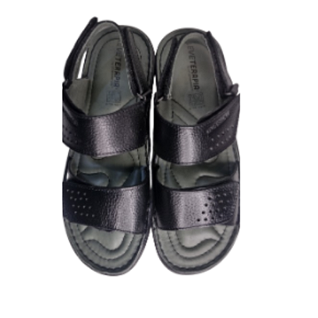 Sandalia masculina Leveterapia preto ref L4308