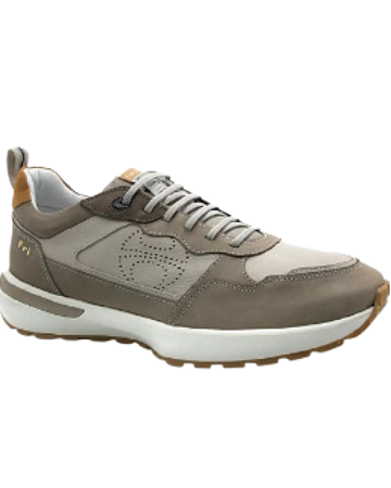 Tenis Masculino Ferricelli Cinza/Palha Ref. X565200