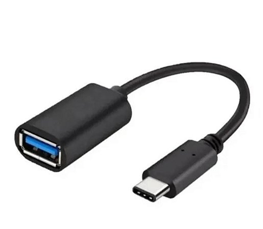 Cabo Otg Usb 2.0 micro v8/Type C para Celular