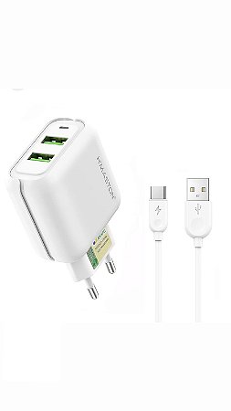 Carregador Super Turbo 5.1 Carga Ultra Rápida