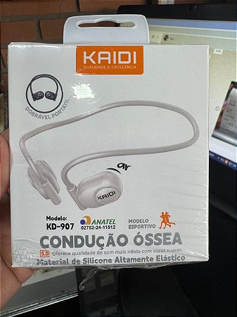 Fone bluetooh sem fio Condução Ossea