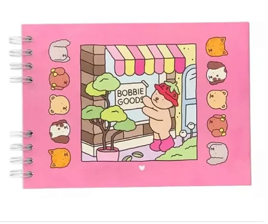 Livro Colorir bobbie goods com 2 canetinhas