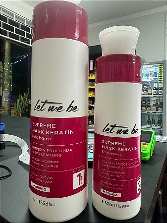 kit Progressiva Let Me Be Supreme Control 500ml