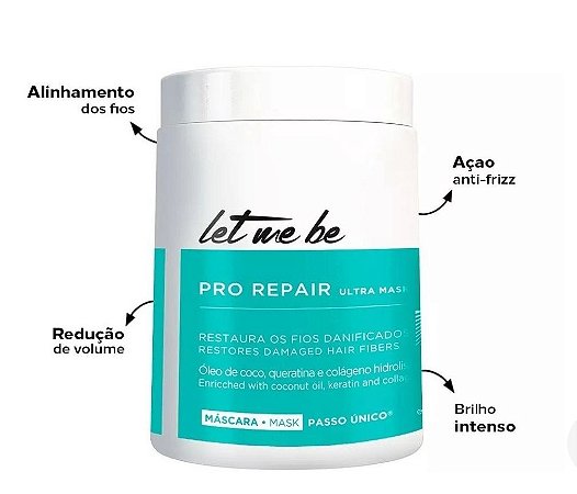 Btx Pro Repair Ultra Mask - Passo Único Let Me Be | 1kg