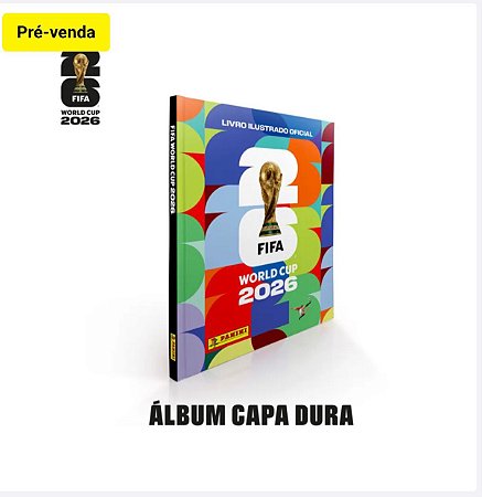Copa Do Mundo 2026 - Álbum Capa Dura - FIFA WORLD CUP 2026™️