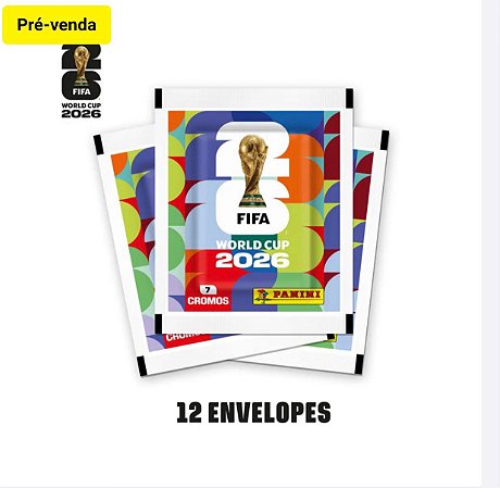 Copa Do Mundo 2026 - Kit Com 12 Envelopes - FIFA WORLD CUP 2026™️