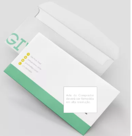 Envelope Ofício - 115 x 230 mm - 500 Unidades