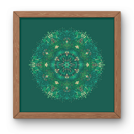 Mandala Floresta (20x20cm)