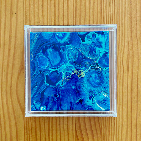 Mergulho Celeste, 20x20cm