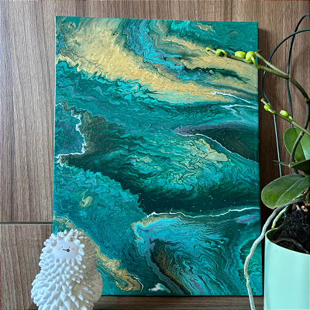 Água de Esmeralda, 30x40cm