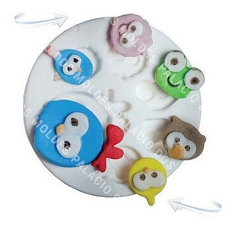 Molde De Silicone: Galinha Pintadinha