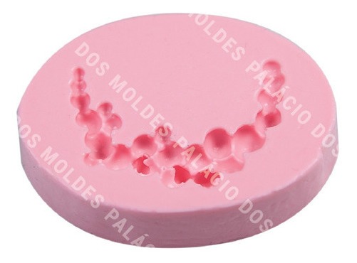 Molde De Silicone: Colar de Pérolas - 4,5 cm