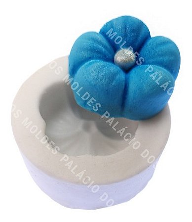 Molde De Silicone: Florzinha Grande - 3,3 cm