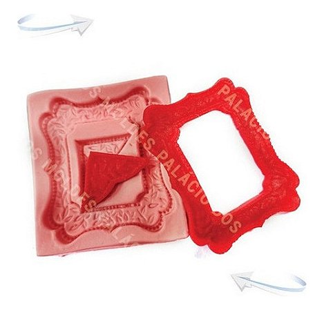Molde De Silicone: Porta Retrato - 5,3 x 4,7 cm
