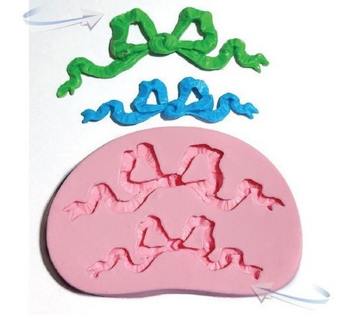 Molde De Silicone: Laço Provençal