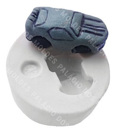 Molde De Silicone: Carro de Brinquedo - 4,2 x 1,9 cm