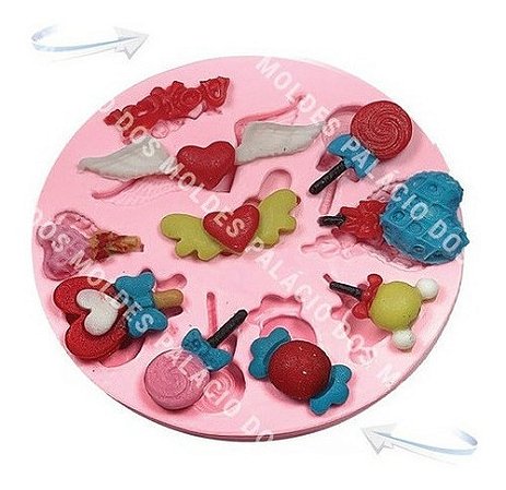 Molde De Silicone: Doces Diversos