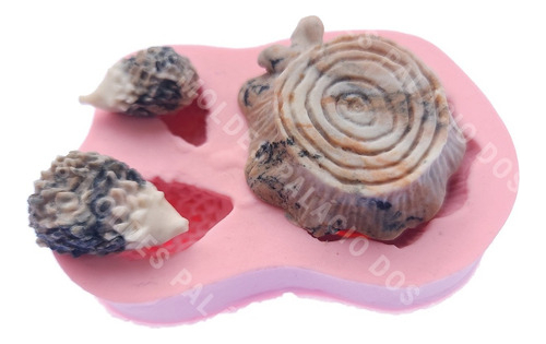 Molde Silicone: Tronco de Árvore