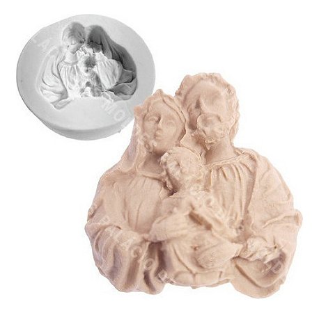 Molde De Silicone: Sagrada Família - 6,5 x 6,0 cm