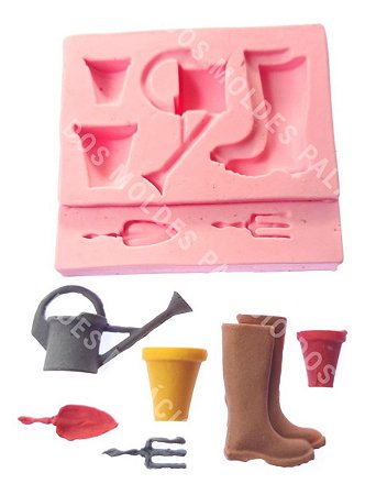 Molde de Silicone: Jardinagem