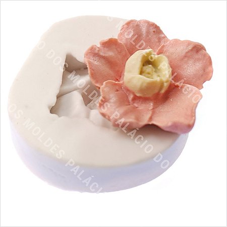 Molde De Silicone: Margarida - 3,5 cm
