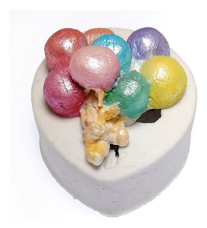 Molde De Silicone: Balões de Aniversário - 4,7 x 4,3 cm