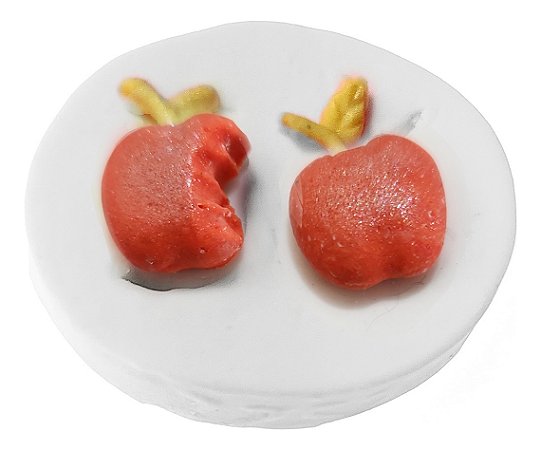 Molde De Silicone: Maçãs - 1,8 cm