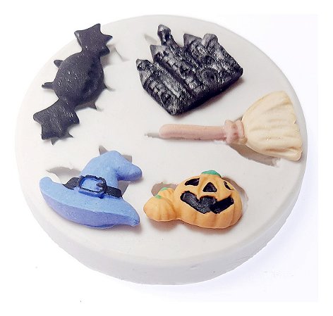 Molde De Silicone: Itens Halloween