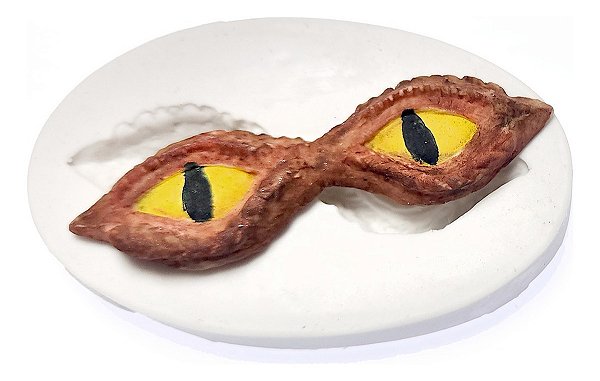 Molde De Silicone: Olhos de Fantasma - 8,0 cm