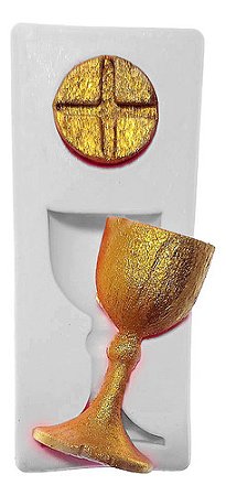 Molde De Silicone: Primeira Comunhão - Taça e Hóstia