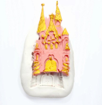 Molde De Silicone: Castelo da Princesa - 5,0 x 2,5 cm