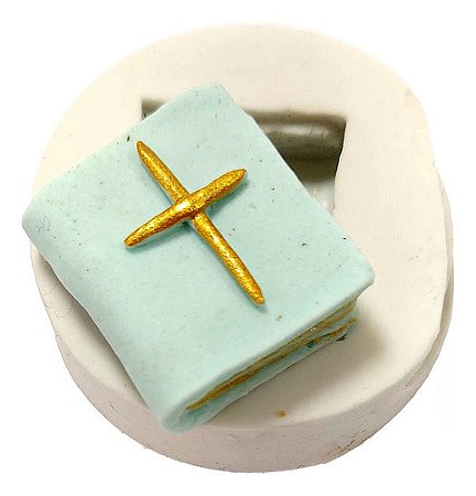 Molde De Silicone: Bíblia - 3,0 x 2,5 cm