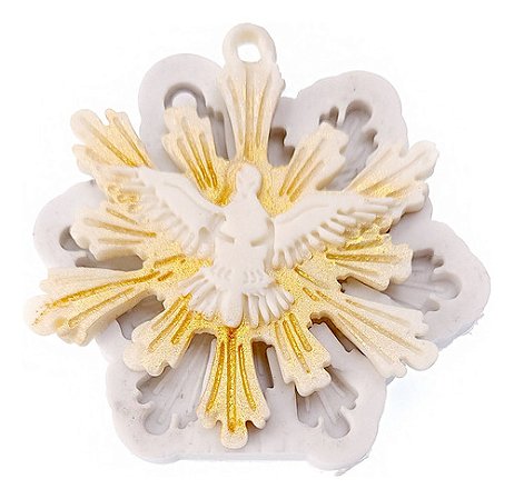 Molde De Silicone: Espírito Santo - 6,5 cm