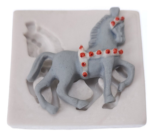 Molde De Silicone: Cavalo - 4,0 x 4,5 cm