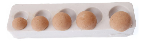 Molde De Silicone: Bolinhas Variadas