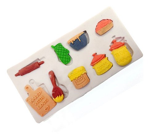 Molde De Silicone: Chá de Panela
