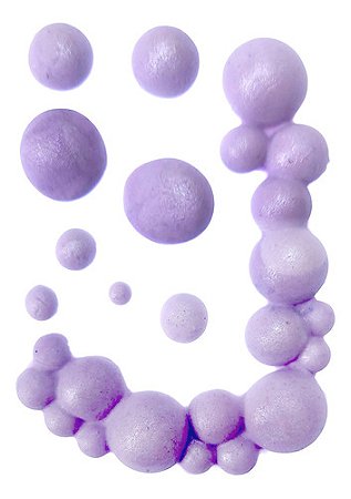 Molde De Silicone: Bolas e Pérolas - 8,0 x 6,0 cm