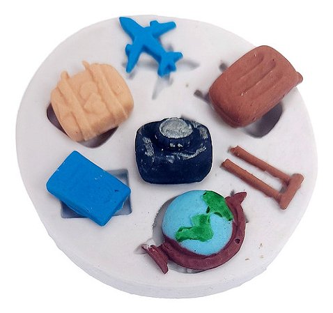 Molde De Silicone: Viagem