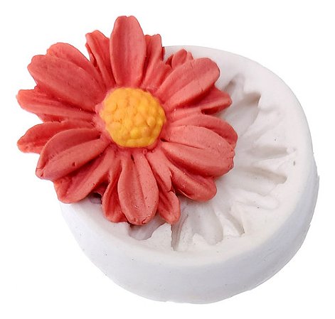 Molde De Silicone: Margarida - 4,0 cm