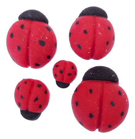 Molde De Silicone: Joaninhas