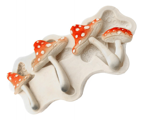 Moldes de Silicone: Cogumelos