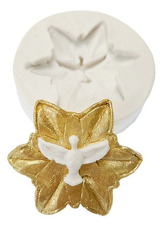 Molde de Silicone: Pomba Espírito Santo - 5,0 cm